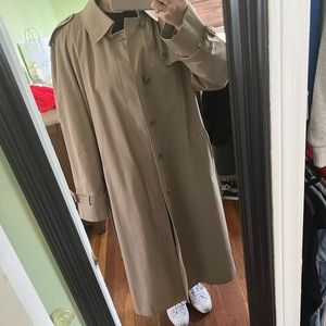 Brooks Brothers long trench coat